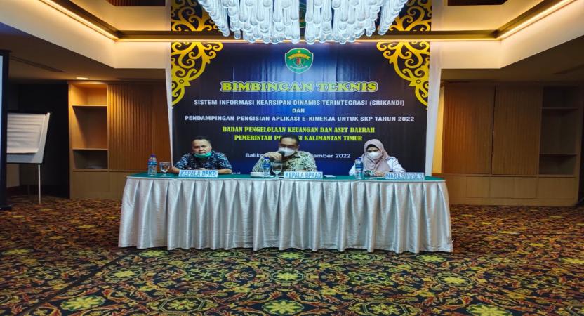 Bimbingan Teknis Aplikasi Srikandi