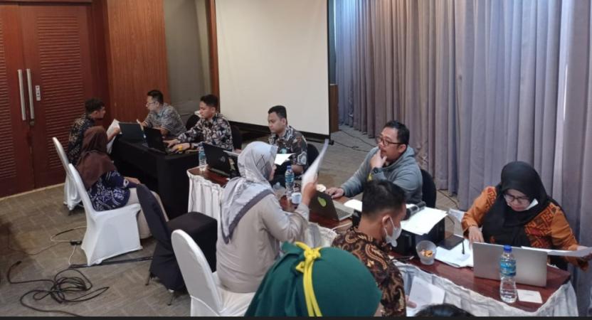 Rekonsiliasi Belanja Modal Aset Tetap (SIMDA BMD) dan Belanja Persediaan (SIKAP) Semester I TA 2022 di Hotel Golden Tulip Balikpapan.