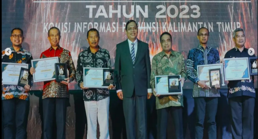 BPKAD Prov.Kaltim Juara II ” INFORMATIF” Keterbukaan Informasi Perangkat Daerah