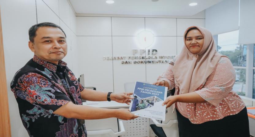 Visitasi PPID Bapenda Prov.Kaltim ke PPID BPKAD Prov.Kaltim