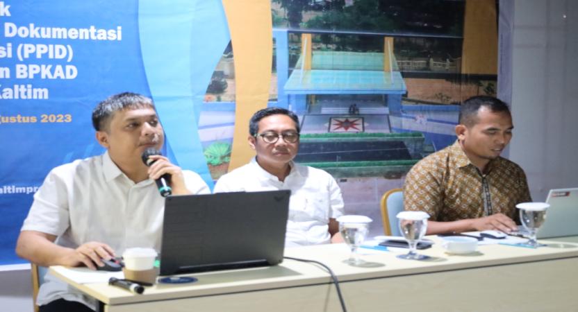 Bimtek PPID diLingkungan BPKAD Prov.Kaltim