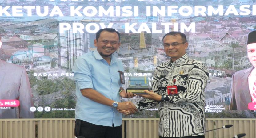Kunjungan Komisi Informasi Provinsi Kaltim dalam hal Keterbukaan Informasi