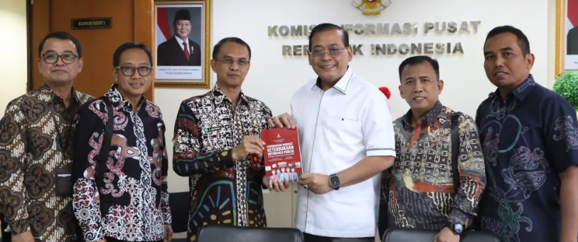 Kunjungan dan konsultasi ke Komisi Informasi Pusat Republik Indonesia